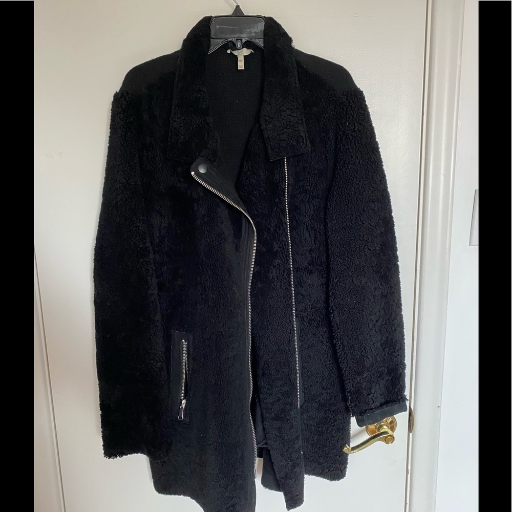 Joie black cardigan sweater/jacket made from Merino wool